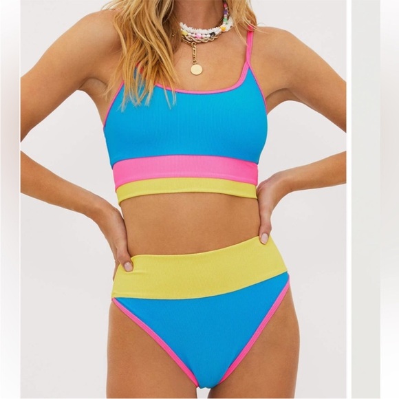 Beach Riot NEW Eva Bikini Top - Picture 4 of 8